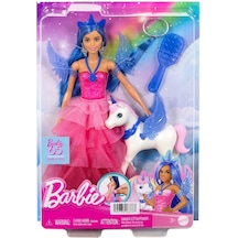 Hrr16 Barbie Mavi Saçlı Prenses Bebek