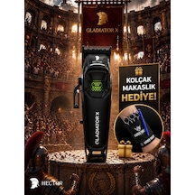 Hector Gladiator X Siyah Saç Kesme Makinesi