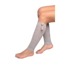 Kadın Ponponlu Tozluk Çorap | Açık Gri