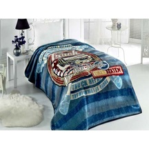 Mink Tema Lisanslı Offroad Tek Kişilik 160x220 Battaniye