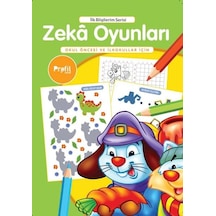 Zeka Oyunları - Okul Öncesi ve İlkokullar İçin - İlk Bilgilerim Serisi - Yavuz Erdoğan - Profil Çocuk