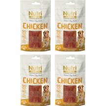 Nutri Canin Tavuklu Fileto Tahılsız Köpek Ödülü 80 G X 4 Adet