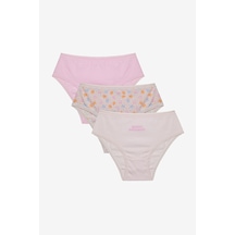 Penti Kız Çocuk Happy Balloons 3lü Çok Renkli Slip Külot Asorti