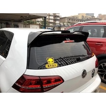 Volkswagen Golf 7 Oettinger Spoiler 2013 - 2020 Boyalı Parlak Siyah