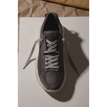 Valmenti Erkek Hakiki Deri Gri Sneakers & Spor Ayakkabı 381 23348 Erk Ayk Y26 Grı