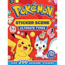 Pokémon Ultimate Types Sticker Scene Over 200 Stickers Farshore