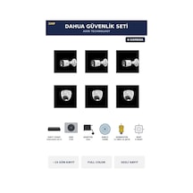 6 Kameralı 5mp Güvenlik Kamera Seti 5mp Full Color Sesli Dome+bullet 2tb 15 Gün Kayıt 65636483