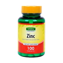 Vitapol Çinko Sülfat 15 Mg 100 Tablet Zinc Nisan 2024