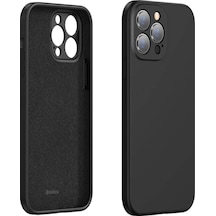 Baseus Liquid Apple Uyumlu iPhone 13 Pro Max Kilif Kamera Korumali Içi Kadife 522412179