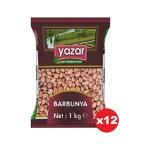 Yazar Bakliyat Kuru Barbunya 12 x 1 KG