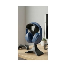 Fandora Modern Minimalist Masaüstü Kulaklık Standı - Gamer Headset Askısı Tutucu Siyah