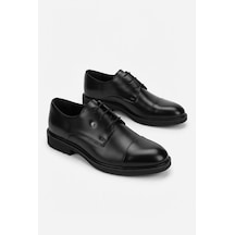 Pierre Cardin 702605 Siyah Açma Damat Ayakkabısı Takım Ayakkabısı Erkek Ayakkabı