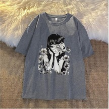 Noıssey T-shirt 2023/2024 Köstebek Sokak Trend Tasarım Harajuku/gotik Sezon Adj47-1799 Renk