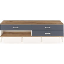 Arges Tv Ünitesi 3 Çekmeceli 176x30x51 Aytaşı-çam/antrasit Atlas Çam/antrasıt