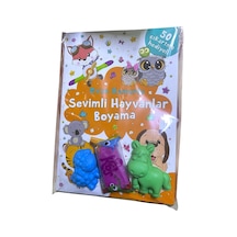 Sevimli Hayvanlar Boyama Kitabı