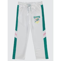 Civil Girls Kız Çocuk Eşofman Altı 10-13 Yaş Beyaz Beyaz