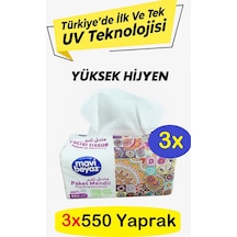 Mavi Beyaz Pratik Paket Çek Kullan Mendil - Peçete 3x550 Yaprak
