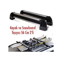 Kilitli Snowboard/kayak Bagajı 56 Cm 2'li