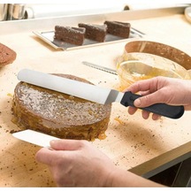 Eğik Pasta Sıvama Spatulası Metal 33 Cm Diğer