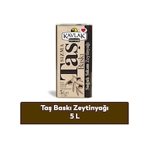 Taş Baskı Soğuk Sıkım Zeytinyağı 5 Lt