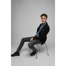 Jack & Jones Jjiglenn Erkek Kot Pantolon 12159030 Siyah