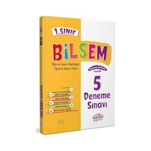 1.Sınıf Bilsem Tamamı Çözümlü 5 Fasikül Deneme Sınavı -  Editör
