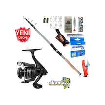 Okuma Revenger Rv-4000a 270cm 60-120gr Carbo-x Tele Spin Olta Takımı Seti