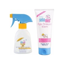 Sebamed Bebekler Için Güneş Spreyi Spf 50 200 Ml Bebe Bez Bölgesi Bakım Kremi 50 Ml