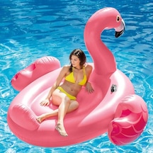 Intex 56288 Büyük Boy Flamingo Binici. Ada Havuz Deniz Yatağı
