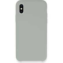 Newface - 957 - İphone Xs Max Kılıf Lansman Legant Silikon - - Edntrend - Açık Gri