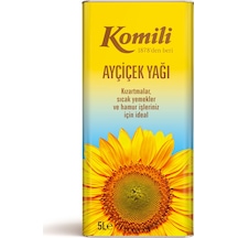 Komili Ayçiçek Yağı Teneke 5 L