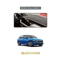 Skoda Scala - Kamıq 2020+torpido Koruma Halısı Gri Kenar