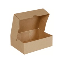 20x19x8 Cm E-ticaret Kargo Kutusu -dört Nokta 01 Desi -kraft-25 Adet Kahverengi 20 X 20 X 7