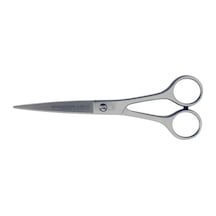Ers 1278 M-539 Metal Saplı Düz Saç Makası No: 6,5 İnç / 16,51 Cm - Paslanmaz Çelik