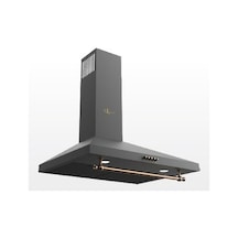 GL General GLD 039RS Rustıc 90 Cm Siyah Rustik Davlumbaz
