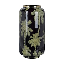 Lucky Art Palm Breeze Dekoratif Vazo 30cm Lyvu 006 Siyah
