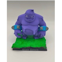 Clash Royale Standlı İksir Golemi 10x9.5cm
