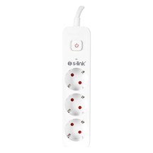 S-Link SPG301S 1.5M 3X1.5MM 750 Joule 3'lü Anahtarlı AKIM KORUMAL