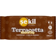 Şekil Seramik Hamuru Terracotta 250 Gr Kahverengi Vk250khv