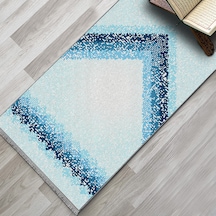Evaşk Namazlık Dokuma Halı Kaymaz Muslumana Seccade80 x 130 MAVİ EVAŞK401A80