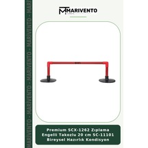 Premium Scx-1262 Zıplama Engelli Takozlu 20 Cm Sc-11101 Bireysel Hazırlık Kondisyon Çok Renkli