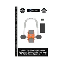 Spor Fitness Ekipmanı Vücut Geliştirme Relife Ab-06 Yeni Nesil Ab Roller Karın Egzersiz Tekeri