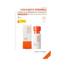 %13.5 Saf C Vitamini & Peptit Leke & Kırışıklık Karşıtı Yoğun Aydınlatıcı Ton Eşitleyici Krem 15 Ml