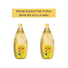 Biryağ Rafine Ayçiçek Yağı Pet 2 x 2 L