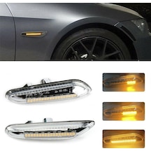 Bmw E46 E90 E91 E92 E60 E87 E82 İçin Dinamik Led Yan İşaretleyici Net Dönüş Sinyali