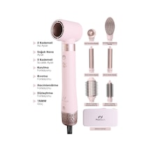 Pirantech Ks-611 Airwrap 6in1 Saç Şekillendirme Seti Pembe