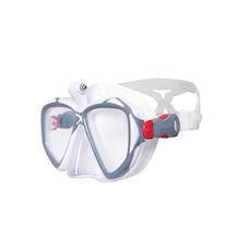 Speedo SOL19001C-DGWH Kamera Bağlantı Aparatlı Şnorkel-Maske Seti