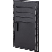 2K S.deri Kartlık Cüzdan Siyah Wallet And Card Holder Vegan 9x15,5 Cm. Black Siyah