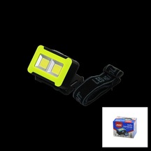 3w Cob Led Kafa Lambası 150 Lümen 3 Kademe &amp Flaşör Cok Renkli