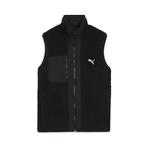 Puma Reversible Sherpa Vest Kadın Yetişkin Yelek Siyah